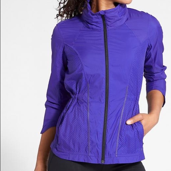 Athleta Purple Distance Jacket 
